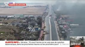 Guerre en Ukraine: les Russes aux portes de Kiev