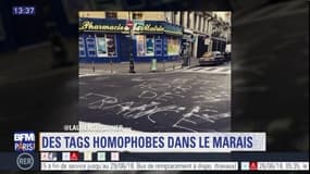 Des propos homophobes tagués dans le quartier du Marais