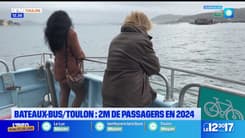 Toulon: près de 2 millions de passagers pour les bateaux-bus en 2024