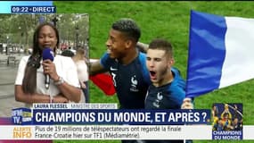 Les Bleus champions du monde: "Ils ont montré une intelligence collective, la victoire n'a été que plus belle", estime Laura Flessel