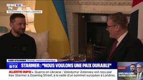 Keir Starmer à Volodymyr Zelensky: "Vous avez tout le soutien du Royaume-Uni"