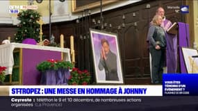 Saint-Tropez: une messe en hommage à Johnny Hallyday