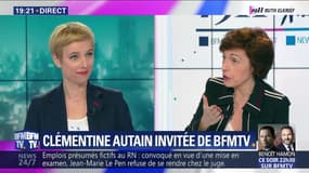 Clémentine Autain face à Ruth Elkrief
