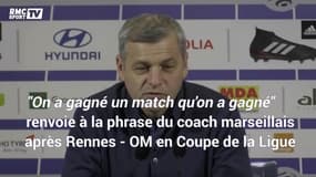 "On a gagné un match qu'on a gagné", Genesio trolle Garcia après OL - OM