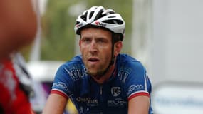 L'ancien coureur français Christophe Moreau lors du Tour de France 2009