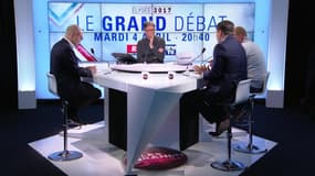 Le grand débat sur RMC et BFMTV, Les candidats les plus médiatisés sont plus en dangers que les autres