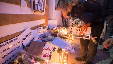 Une veillée organisée à Rabat au Maroc le 22 décembre 2018 en hommage aux deux touristes scandinaves tuées quelques jours plus tôt.