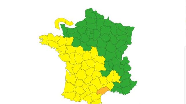 Météo France a placé l'Hérault en vigilance orange orages
