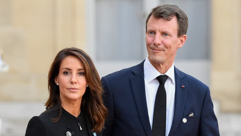 Le prince Joachim de Danemark et son épouse, la princesse Marie 