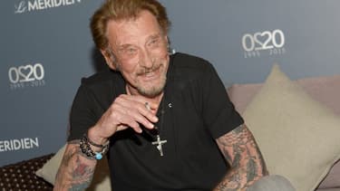 Johnny Hallyday en avril 2016