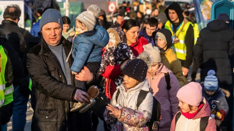 Ukraine: plus de 3,8 millions de réfugiés, le rythme d'arrivée plus lent