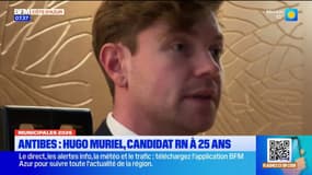 Candidat à 25 ans, portrait d'Hugo Muriel, qui souhaite devenir maire d'Antibes l'année prochaine