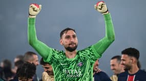 Gianluigi Donnarumma après PSG-Arsenal, à Paris le 7 mai 2025