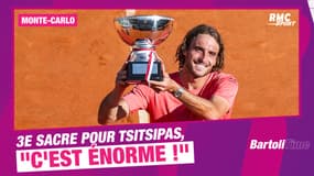 Monte-Carlo : "Gagner trois fois ici, c'est énorme !", Massey impressionné par la régularité de Tsitsipas 