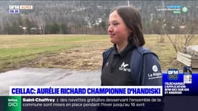 Hautes-Alpes: rencontre avec Aurélie Richard, championne de handiski