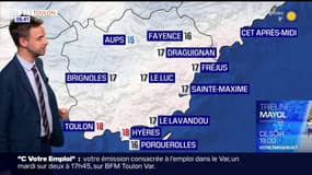 Météo Var: des nuages et un peu de pluie ce lundi après-midi, il fera 18° à Toulon