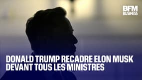  Donald Trump recadre Elon Musk devant tous les ministres 
