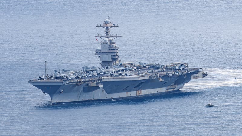 Jamais un porte-avions américain n'était resté en mer aussi longtemps ces 50 dernières années: l'USS Gerald R. Ford va rentrer aux États-Unis après un déploiement de 300 jours