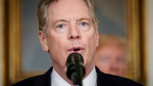 Le représentant américain au commerce Robert Lighthizer, le 22 mars 2018 à Washington.