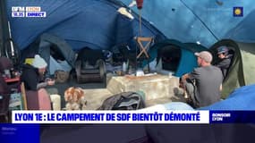 Lyon 1er : le campement de SDF bientôt démonté