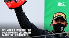92e victoire en Grand Prix pour Hamilton qui dépasse la légende Schumacher 