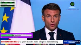 Sur Twitch, une IA d'Emmanuel Macron permet d'interagir avec le président de la République