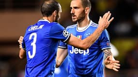 Chiellini et Bonucci