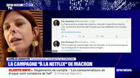 La communicante Amélie Lebreton revient sur le "feuilletonnage médiatique" autour de la potentielle candidature d'Éric Zemmour