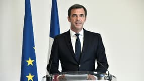 Conférence de presse d'Olivier Véran le 26 août 2021 à Paris. (PHOTO D'ILLUSTRATION)