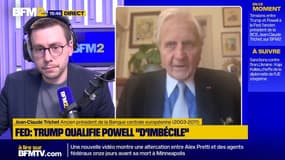 Donald Trump qualifie Jerome Powell "d'imbécile": "Cela ruine le crédit du président des États-Unis" (Jean-Claude Trichet)