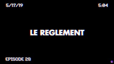 Capture d'écran d'une vidéo du Règlement