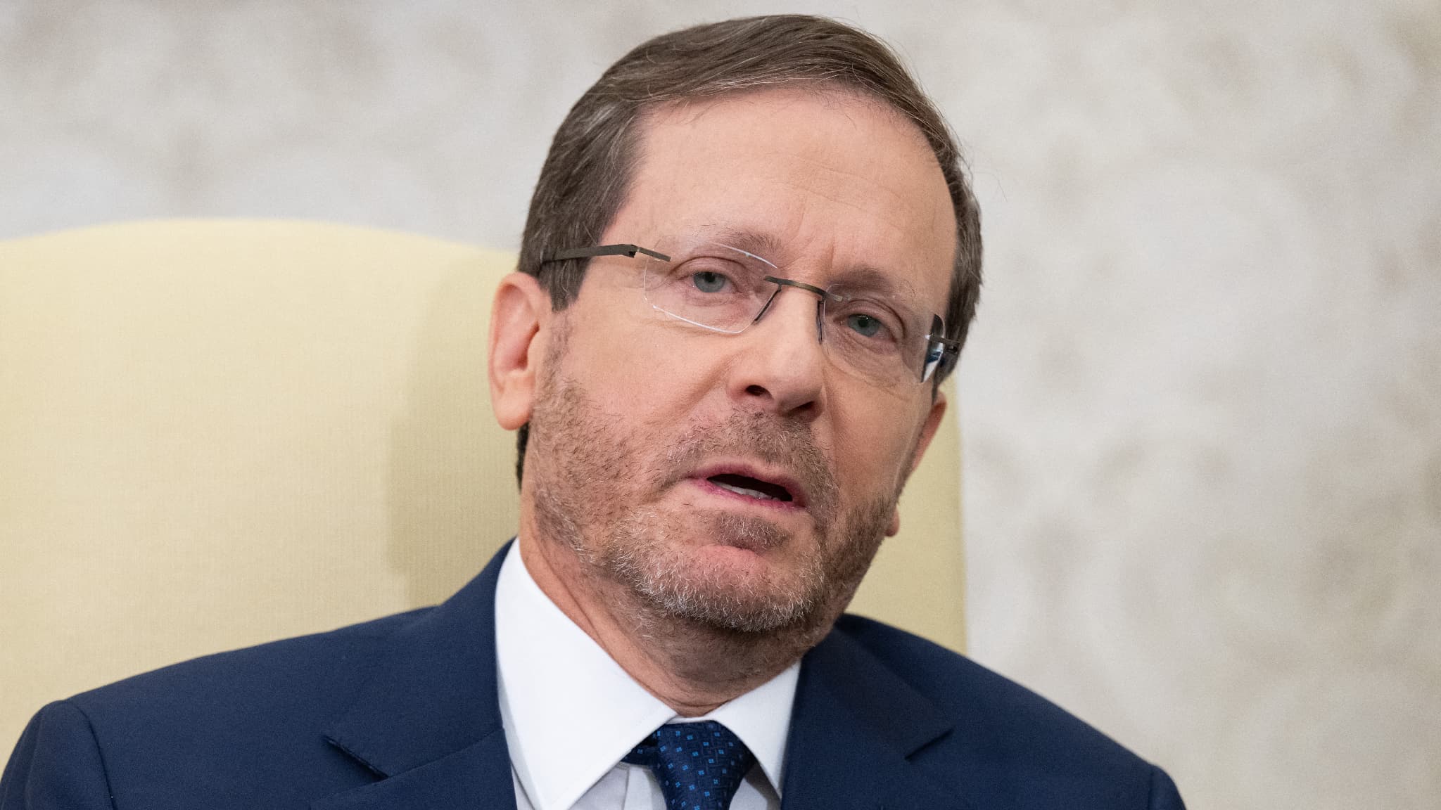 Humanitaires tués à Gaza: le président israélien Isaac Herzog présente ...