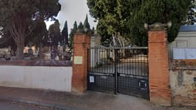 Le cimetière Noé à Volvestre, en Haute-Garonne, décembre 2021