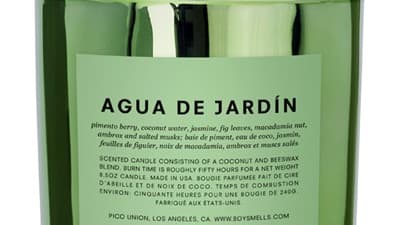 Bougie Parfumée BOY SMELLS - Agua de jardin