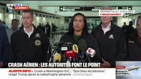 Crash aérien à Washington: les secours "travaillent dans des conditions très froides et de nuit", explique Muriel Bowser, maire de Washington D.C