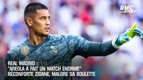 Real : "Areola a fait un match énorme" réconforte Zidane malgré sa boulette contre Grenade