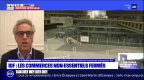 "L'année dernière, ça n'était pas le Covid, c'était les grèves des transports", déplore le président de la confédération des petites et moyennes entreprises d'Ile-de-France