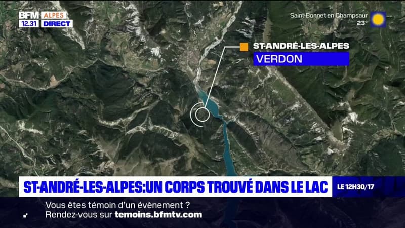 Alpes-de-Haute-Provence: le corps d’une femme retrouvé dans le lac de Saint-André-les-Alpes 