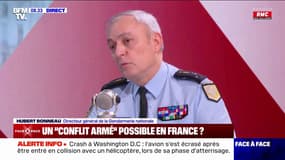 Hubert Bonneau (DG de la Gendarmerie nationale): "Je suis frappé par la montée des violences entre les personnes"
