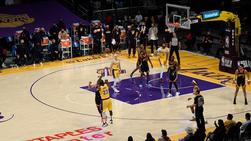 NBA: les Lakers en play-offs sur un miracle de LeBron James