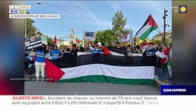 Nice: 700 manifestants pour la paix à Gaza ce dimanche