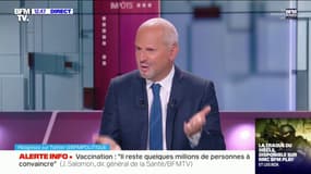 Covid-19: "Le variant Mu, très présent en Colombie (...), est anecdotique en France", explique le Pr Jérôme Salomon