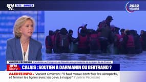 Valérie Pécresse: "Ce n’est pas possible de surveiller autant de kilomètres de côtes sans l’aide des Britanniques"