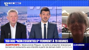 150 000 "non essentiels" ferment à 19 heures - 03/04