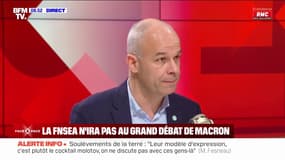 "Le besoin d'une pause environnementale pour digérer et assurer la pérennité de nos entreprises est important" assure Arnaud Rousseau