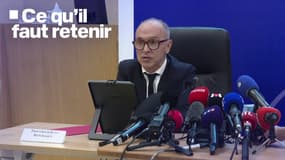 Le procureur d'Aix-en-Provence Jean-Luc Blachon en conférence de presse, le 27 mars 2025