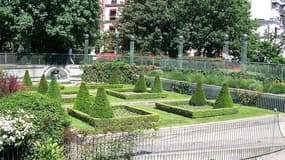 Le jardin des Halles, en 2009