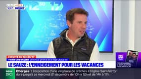 Yvan Chevalier, directeur général de la régie Ubaye ski, se réjouit des bons taux de réservation