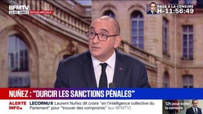 Laurent Nuñez, ministre de l’Intérieur: "Vous avez tout un tas de domaines de la sécurité du quotidien où il y aura des sanctions beaucoup plus lourdes"
