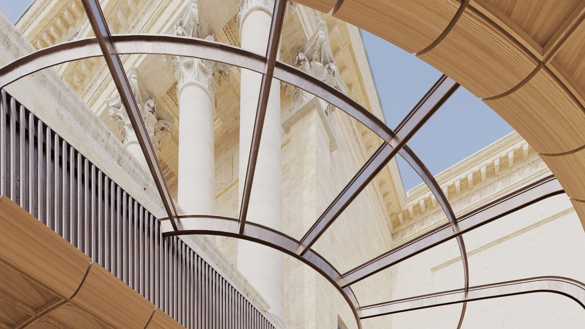Le projet du nouveau pavillon porté par l'agence Moatti-Rivière.